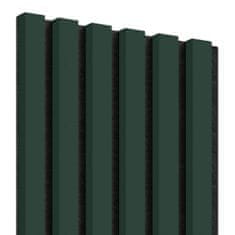 LAMEO Akustični leseni paneli, zeleno, 30x275cm (0.82 m²)