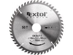 Extol Premium Žagin list z rezili SK, O 184x3,0x30mm, 50T