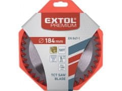 Extol Premium Žagin list z rezili SK, O 184x3,0x30mm, 50T