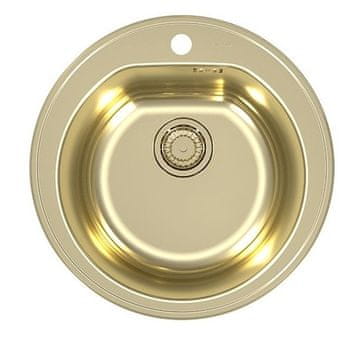 Alveus Form 30 Monarch enojno korito, zlato