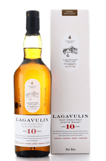 Lagavulin Škotski whisky Single Malt Whisky 10yo + GB 0,7 l