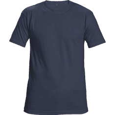 Cerva Bombažna majica s kratkimi rokavi, 3 kos, mornarsko modra, 2XL