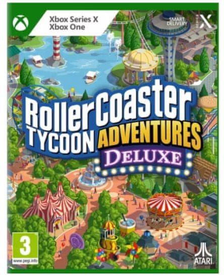Atari Rollercoaster Tycoon Adventures Deluxe igra (Xbox Series X in Xbox One)