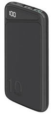 powerbank, 10000 mAh, USB-C QC 3.0, črn