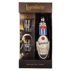 Legendario Rum Elixir 7 Y.O. GB + kozarec 0,7 l