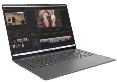 Lenovo Yoga Pro 7 prenosnik, R7 7735HS, 14,5 3K, 16GB, SSD1TB, RTX3050, W11H, siv (83AU0037SC)