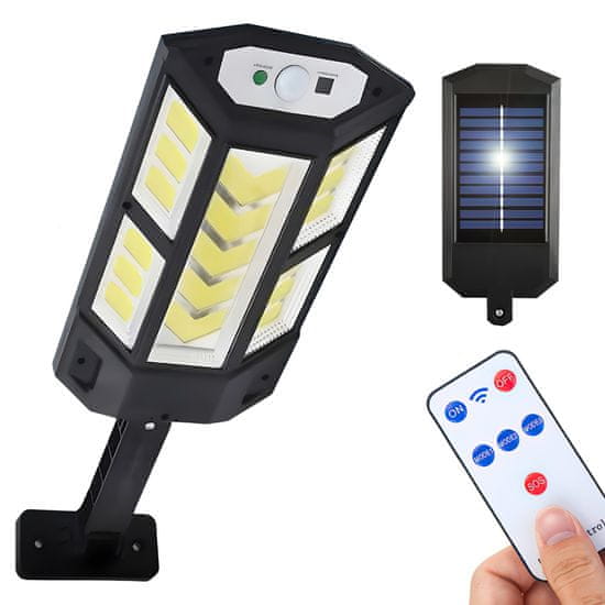 Dexxer Solarni LED svetilka s senzorjem gibanja in mraka
