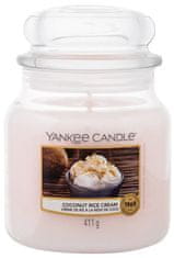 Yankee Candle Classic Medium Coconut Rice Cream Sišeča sveča v kozarcu