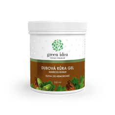 GREEN IDEA Masažni gel iz hrastovega lubja 250 ml