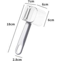 Northix Lupilec krompirja s posodicami - siv 