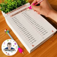 JOJOY® Delovni zvezek za učenje matematike, Seštevanje in Odštevanje, Zabavno računanje | WORKBOOK