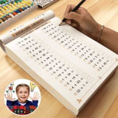 JOJOY® Delovni zvezek za učenje matematike, Seštevanje in Odštevanje, Zabavno računanje | WORKBOOK