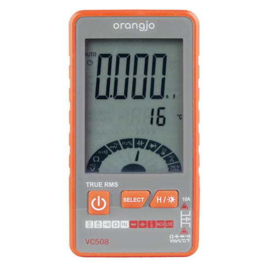 DPM Multimeter digitalni DPM VC508 oranžen