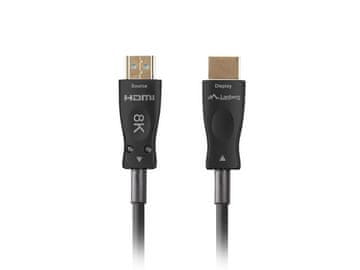Lanberg Optični kabel LANBERG, HDMI M/M v2.1, 30m, 8K AOC