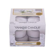 Yankee Candle Fluffy Towels 117.6 g dišeče čajne svečke 12 x 9,8 g