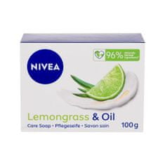 Nivea Lemongrass & Oil kremno trdo milo z vonjem limonske trave 100 g unisex