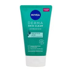 Nivea Derma Skin Clear Anti-Blemish Scrub čistilni piling za obraz 150 ml za ženske