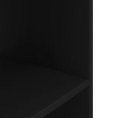 Vidaxl Stojalo za akvarij črno 100x40x60 cm inženirski les