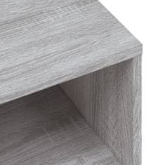 shumee TV omarica siva sonoma 120x34x37 cm iverna plošča