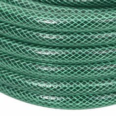 Vidaxl Vrtna cev zelena 0,6" 10 m PVC