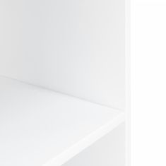 Vidaxl Stojalo za akvarij belo 60x30x60 cm inženirski les