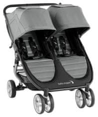 Baby Jogger Odličen voziček za dvojčke CITY MINI2 DOUBLE Slate