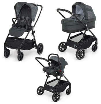 Foppapedretti Otroški voziček 3v1 DIVO Graphic