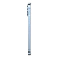 BASEUS Magnetic Crystal Clear zaščitni ovitek za iPhone 13 Pro (prozoren) + kaljeno steklo + komplet za čiščenje