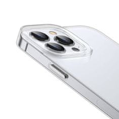 BASEUS Prozorno ohišje Simple za iPhone 13 Pro (belo)