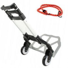 Kraft&Dele Zložljiv transportni voziček 80kg KD3015