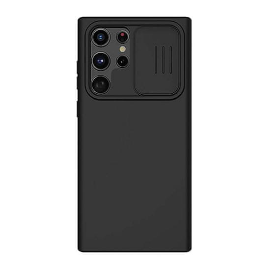 Nillkin Nillkin CamShield Silky Case for Samsung Galaxy S23 Ultra (Black)