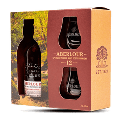 Aberlour Škotski whisky 12 let + 2 kozarca GB 0,7 l