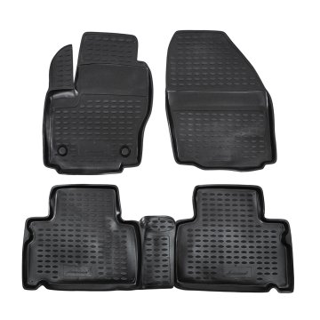 SCOUTT Gumijaste preproge z dvignjenim robom za Ford S-MAX 2006-2015