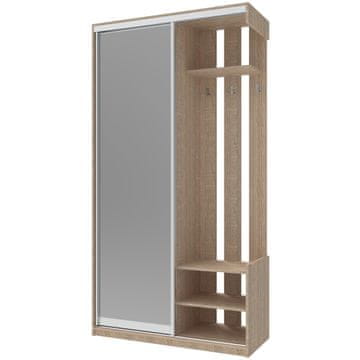 nabbi Walter predsoba z drsnimi vrati in ogledalom