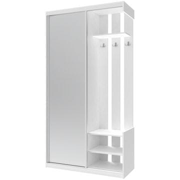 nabbi Walter predsoba z drsnimi vrati in ogledalom