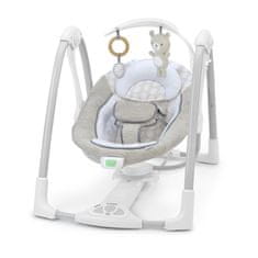 Ingenuity Konvertibilna gugalnica z adapterjem vibrira z melodijo Wynn 2v1, 0m+ do 9 kg