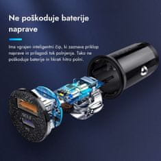 Kuulaa Avto polnilec 48W Type-C in USB