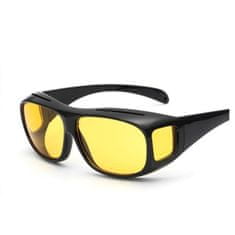 Northix Očala za temno vožnjo - rumena 