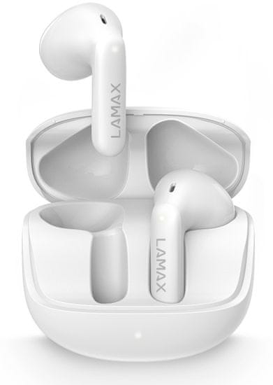LAMAX Tones1 brezžične slušalke, bele
