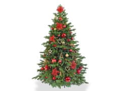 LAALU.cz Okrašeno umetno božično drevo s 136 okraski CHRISTMAS STARS 240 cm drevo s stojalom in božičnimi okraski