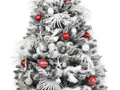 LAALU.cz Okrašeno umetno božično drevo z 222 okraski POLAR RED 400 cm s stojalom in božičnimi okraski