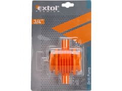 Extol Premium črpalka na vrtalniku za 3/4" cev, maks. izvedba: 50l/min. pri revolucije 3000ot/min.