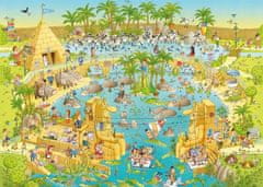 Heye Puzzle Mad ZOO: Nile exposition 1000 kosov