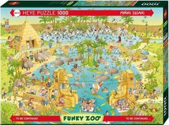 Heye Puzzle Mad ZOO: Nile exposition 1000 kosov
