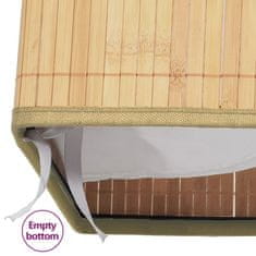 Vidaxl Škatle za shranjevanje iz bambusa 4 kosi