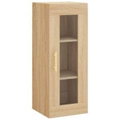 Vidaxl Visoka omara sonoma hrast 34,5x34x180 cm inženirski les
