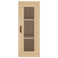 Vidaxl Visoka omara sonoma hrast 34,5x34x180 cm inženirski les