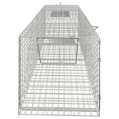 Vidaxl Past za živali 64,5x25x26,5 cm pocinkano železo