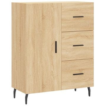 Vidaxl Komoda 69,5x34x90 cm inženirski les