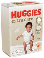 Huggies HUGGIES Extra Care 4 plenice za enkratno uporabo (8-14 kg) 33 kosov